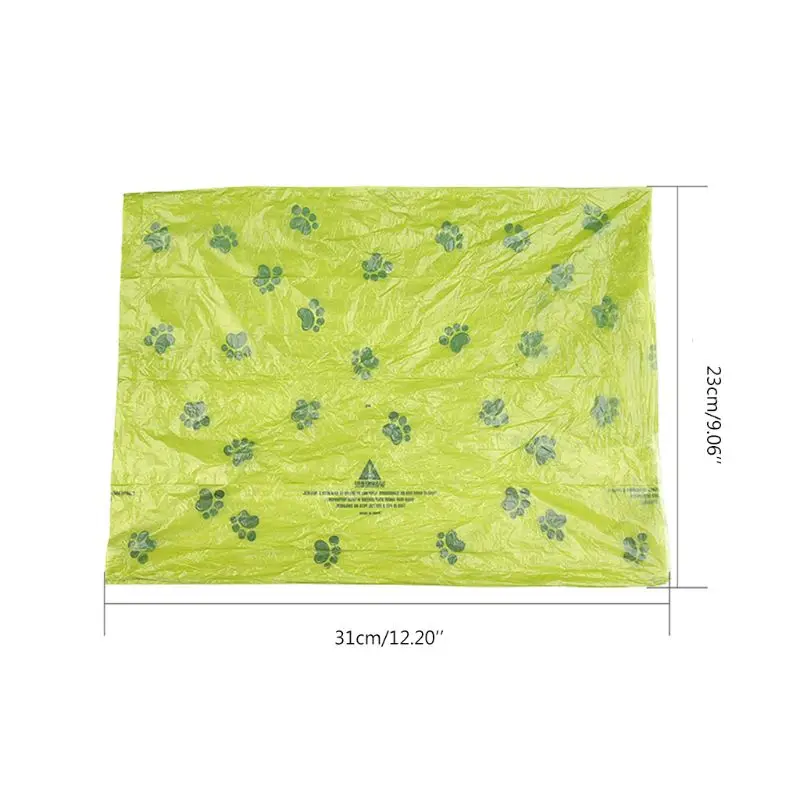 Eco-Friendly Biodegradable Dog Waste Poop Bags Home Kitchen Trash Bag