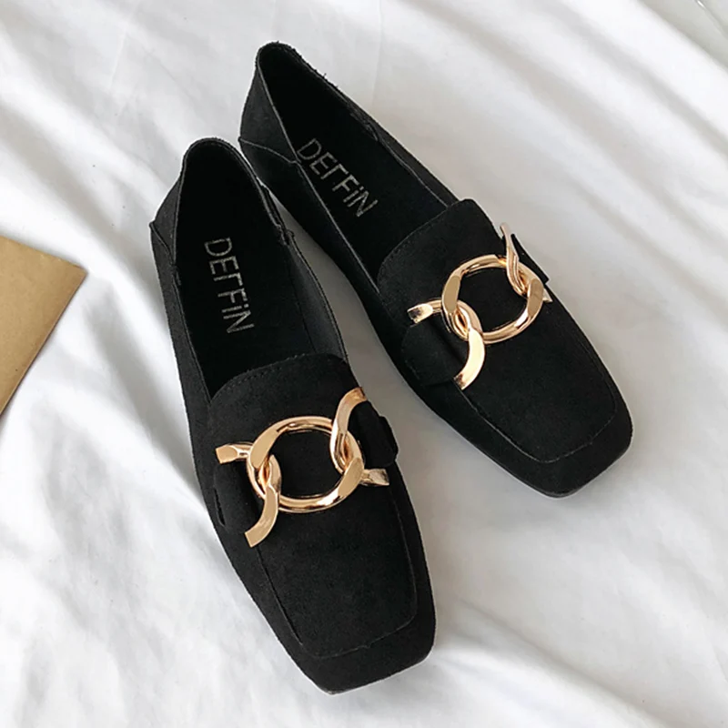 

2019 Autumn Women Ballet Shoes Flats Leather Comfortable Breathable Moccasins Women Boat Shoes Ballerina Ladies Shoes Woman