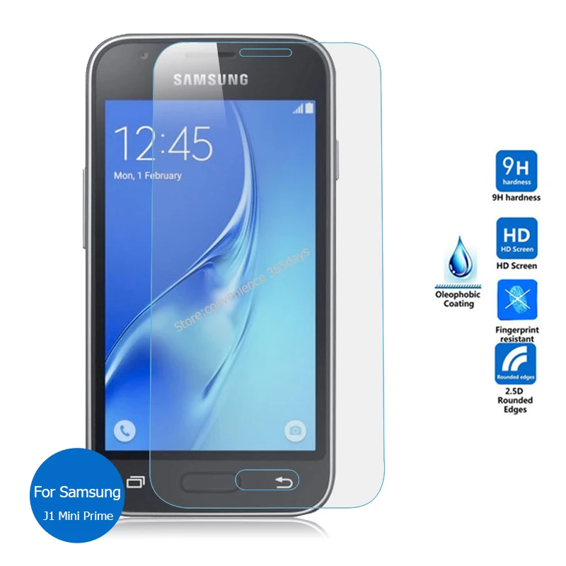 

2PCS Tempered Glass For Samsung Galaxy J1 Mini Prime J2 J3 2016 J5 Prime J7 Screen Protector on J 1 2 3 5 7 Protective Glass