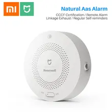 Xiaomi газовый датчик сигнализации Honeywell детектор дыма мониторинг пожарной защиты потолок и стены легко установить приложение Mijia дистанционное управление