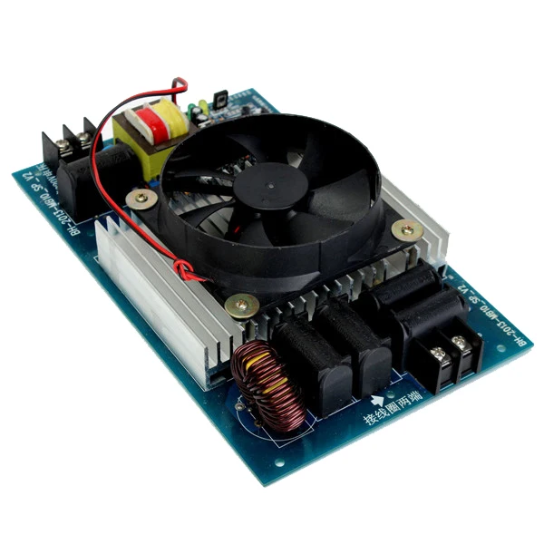 2500W Induction Heater with Coil Electromagnetic Heating Control Panel