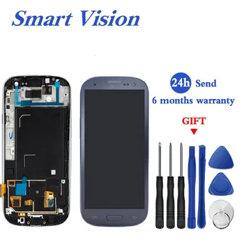 

For Samsung Galaxy S3 i9305 i9300 LCD Display Touch Screen Digitizer Frame Replacement For galaxy S3 i9300 Display