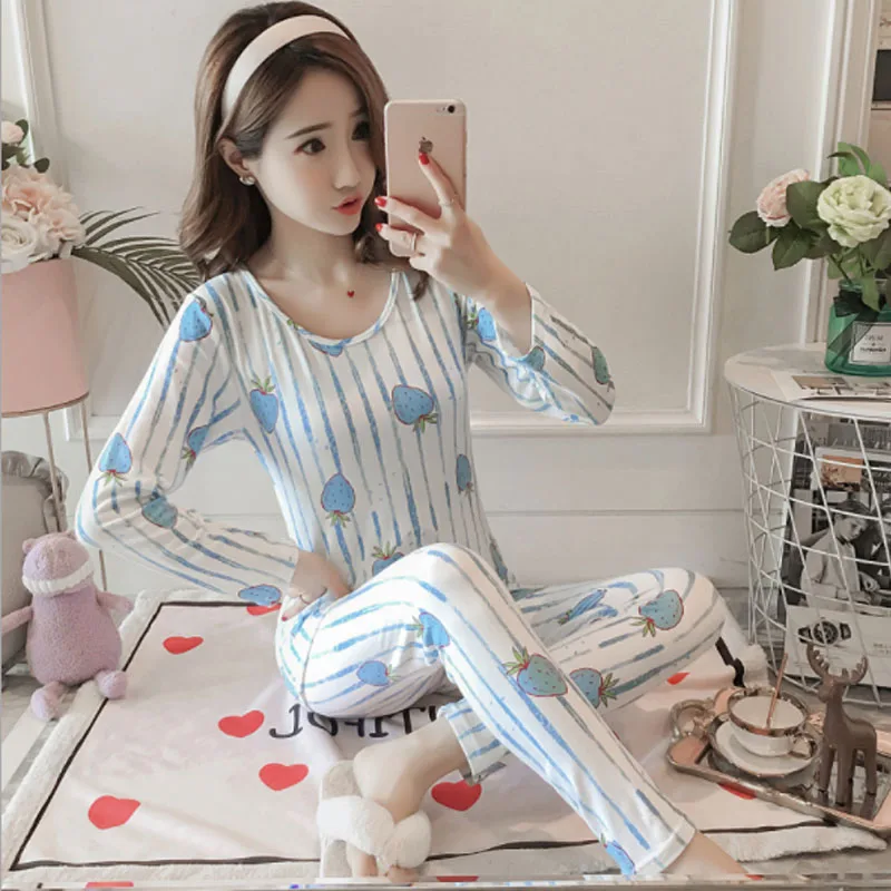 FL100C Милая Хлопковая пижама с принтом для девочек Mujer Primark Pigiama Donna Kigurumi пижамы