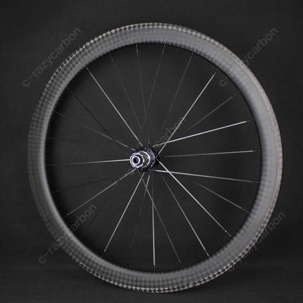 

700c Cycling Road Rims Carbon 12k Carbon Wheels 60C R36 Carbon Hubs with Ceramic Bearings Bicycle Wheels Tubeless or Tubular