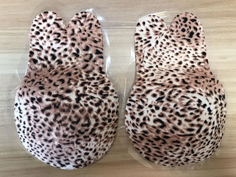 2 пары, женский бюстгальтер «кролик» с лепестками груди, на соски, пуш-ап, невидимый бюстгальтер, топ, многоразовый, на груди, клейкий бюстгальтер, нижнее белье