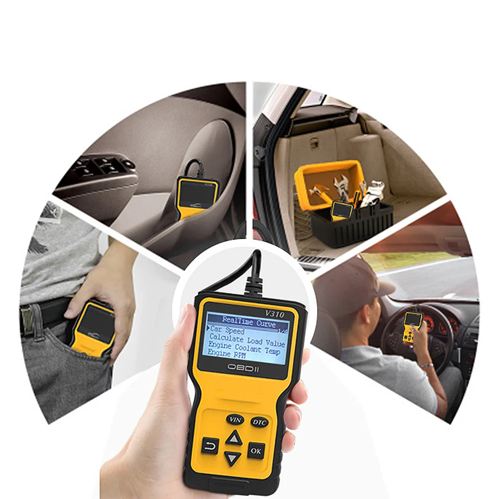 Автомобильный диагностический инструмент OBD OBD2 сканер считыватель кодов
