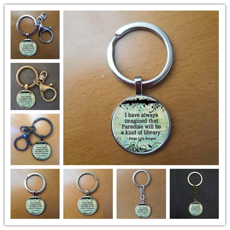 

Wholesale pendant keychain, so many books, so there is very little time to watch the old clock steampunk keychain jewelry