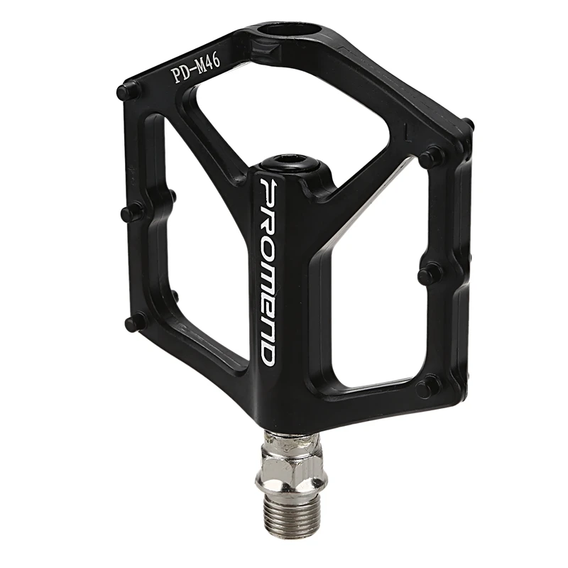 Горячая-Promend M46 педаль горного велосипеда bmx fixie велосипедные педали alu mtb сверхлегкие 310 г подшипники дорожный горный велосипед педаль для тренировок non
