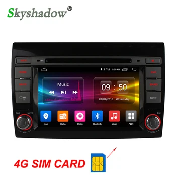 

C500 4G SIM LTE Android 6.0 8 Octa Core 2GB RAM Car DVD Player RDS Radio GPS Map camera Bluetooth TPMS for Fiat Bravo 2007-2014