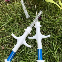 1,4*8 20 шт./лот FDX-B ISO11784/785 RFID Id инжектор ПЭТ стеклянная бирка микрочип шприц для животных Свинья Корова Крупный рогатый скот лошадь собака рыба