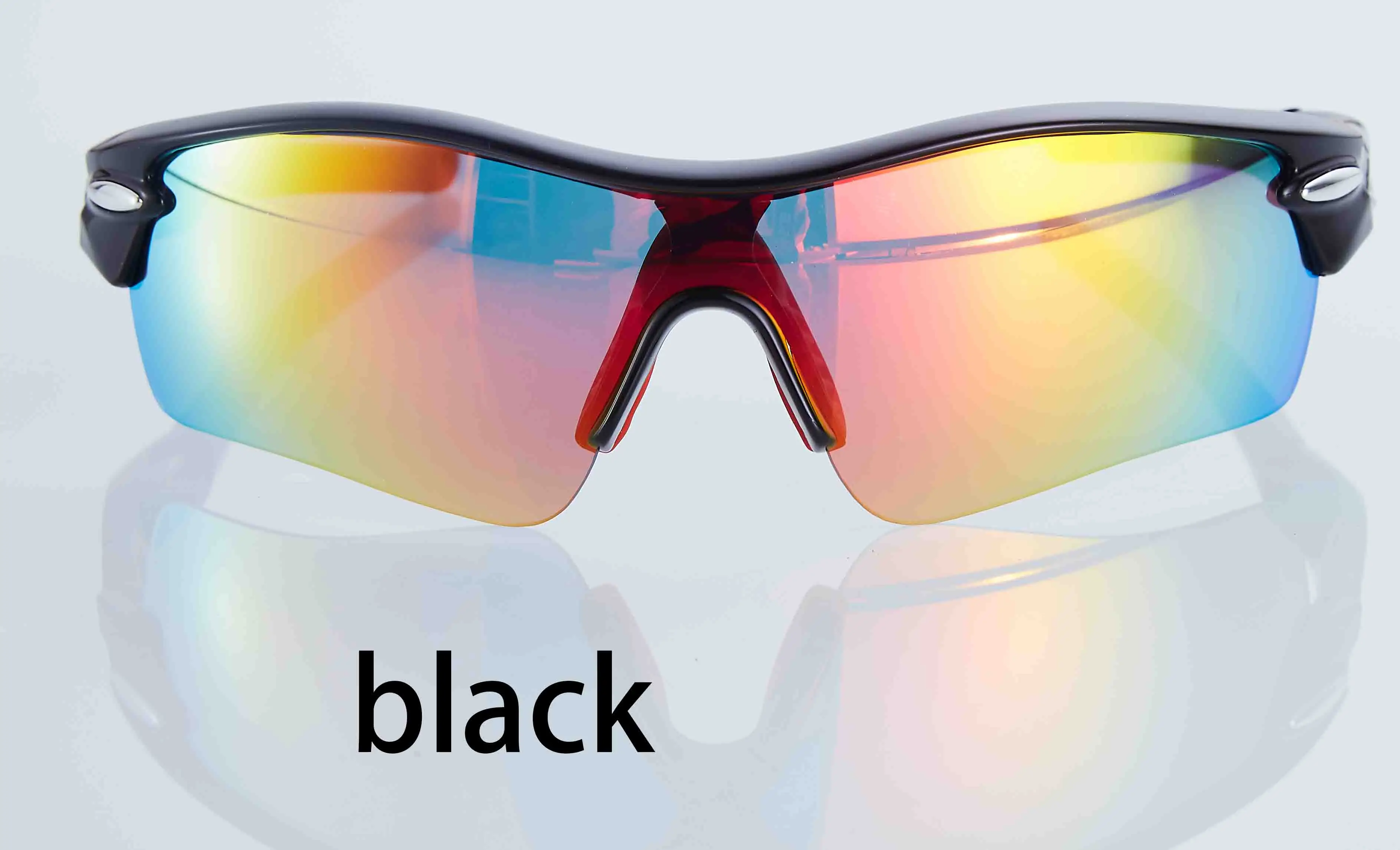 Солнцезащитные очки по рецепту вождения для спорта на улице, можно выгравировать имя на линзе, защита от уф400 лучей - Цвет линз: black