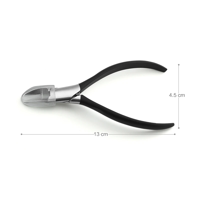  Black Cuticle Scissors Pliers Manicure Remover Tool feet care Toe Nail Clippers Trimmer Cutters Par