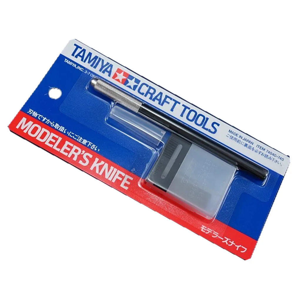 

OHS Tamiya 74040 Modeler's Kinfe Set Model Professional Hobby Cutting Tools Accessory