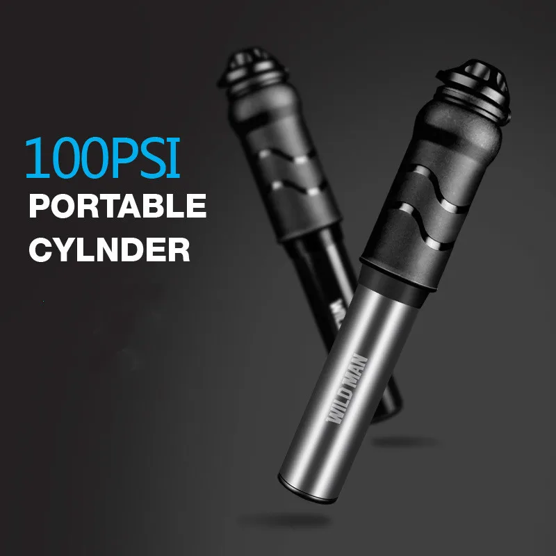

New Aluminium Alloy Portable Mini Bike Bicycle Pump 88g 100PSI Ultralight High Pressure Hand Inflator for Schrader/Presta valve
