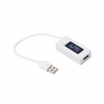 

by dhl 50pcs Portable LCD USB Voltage Current Detector Charger Capacity Current Voltage Tester Meter For Cell Phone mobile