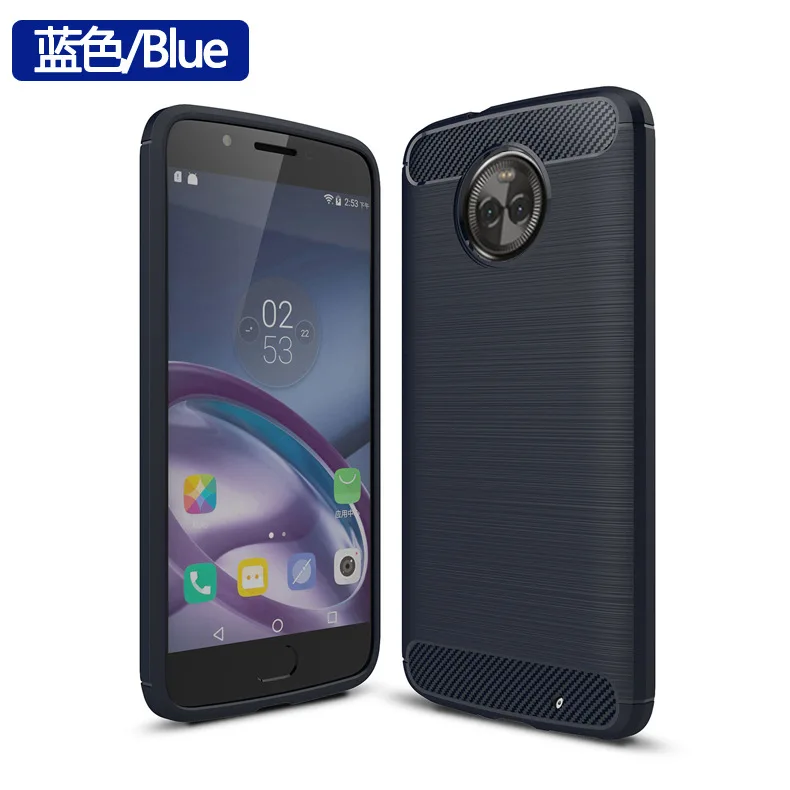 50 шт./лот углерода Волокно силиконовый чехол для Motorola motox4