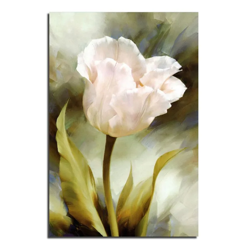 New 3D Tulip Flower 20x30 DIY Diamond Painting Home Decoration Rhinestones Mosaic Embroidery Diamond Knitting Needles
