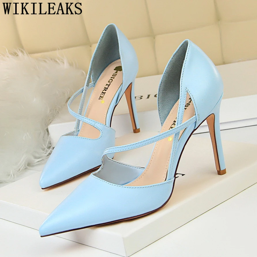

white heels pointed toe high heels bigtree shoes fetish high heels pumps women shoes luxury shoes women designers tacones mujer