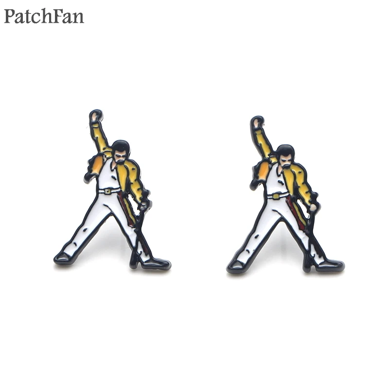 Patchfan певица классические дизайнерские гвоздики серьги вечерние свадебные