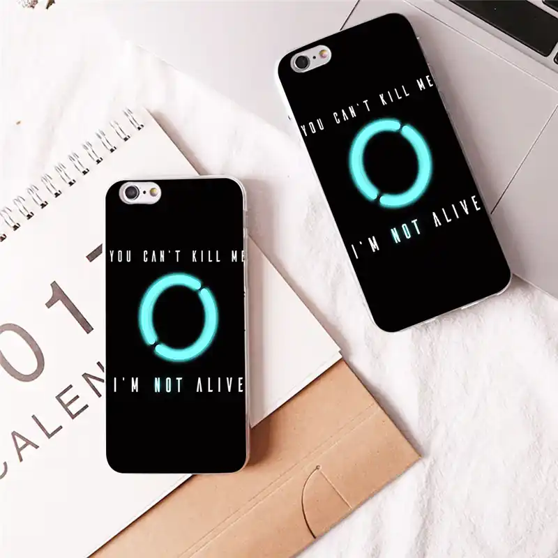 Detroit Become Human Rk800 Rk900 Case For Iphone 6 7 8 Plus X10 5 5c 4 Hard And Transparent Case Cover - 