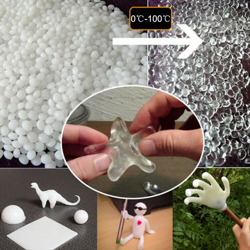 

20g/50g White Polymorph Thermoplastic Friendly Plastic Insta Morph Polycaprolactone Polymorph Pellet DIY Slime Tool High Quality