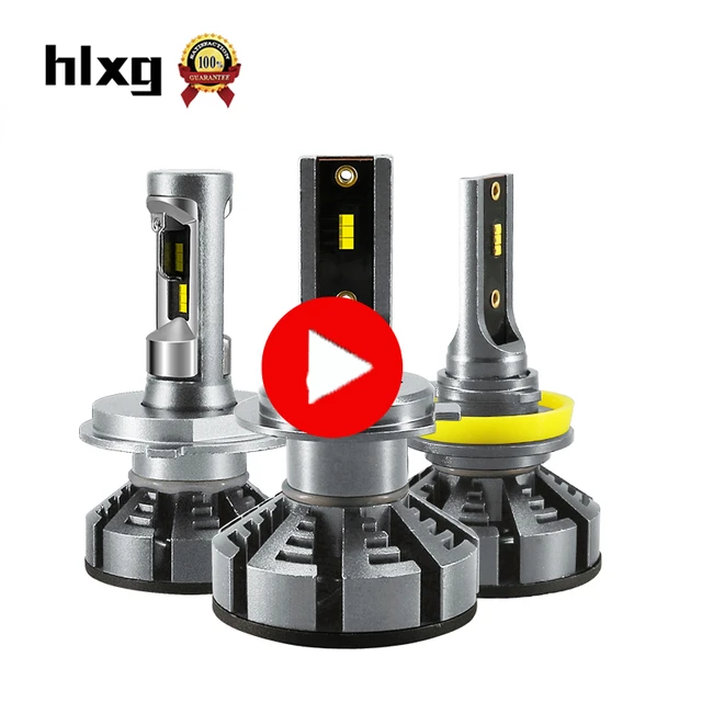 HLXG 4000K 5000K 6500K H7 Led H4 With Lumileds ZES Chip Car Headlight Bulbs H1 H11 H8 HB3 HB4 Auto Lamp12000LM - AliExpress