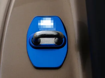 

For Toyota Land Cruiser 200 Prado 150 Car styling Stainless Steel Door Lock Buckle Door Holder Protector Cover car accessories