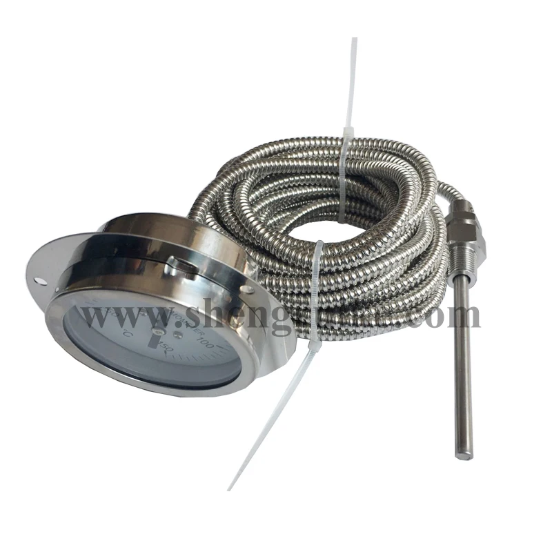 Thermometer With Flange  