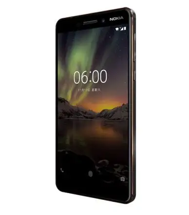 Nokia 6 второго поколения 2th TA-1054 4G 64G Android 7 Восьмиядерный Snapdragon 630 5,5 ''FHD 16.0MP 3000mAh мобильный телефон