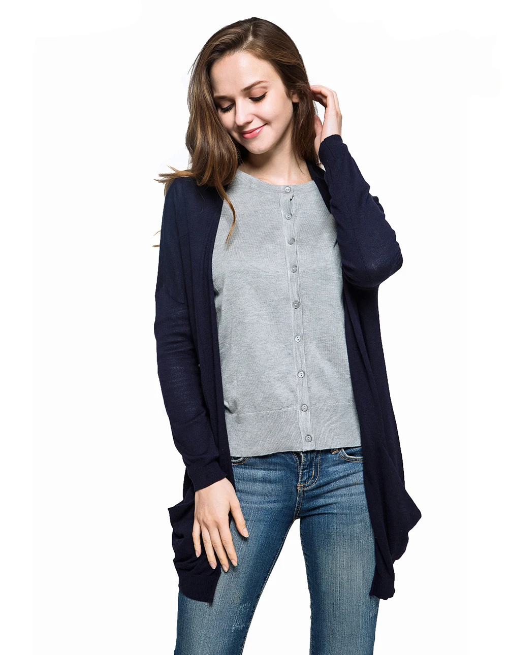 River womens plus size summer cardigans