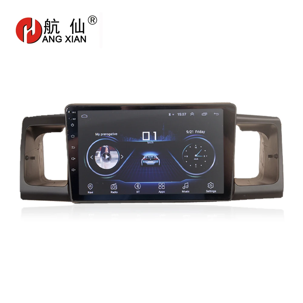 Повесить XIAN " Quadcore Android 8,1 автомобиля Радио стерео для Toyota Corolla EX 2013 dvd плеер gps navi Автомобильный мультимедийный wi fi