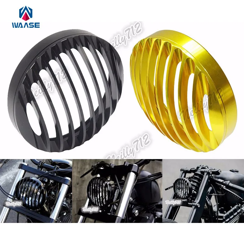 Headlight headlamp Bezel Grill Cover Shell Aluminum For 2004 2014