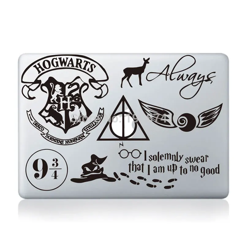 Harry Potter Decal Set laptop Sticker for Macbook Pro Air Retina 11 13