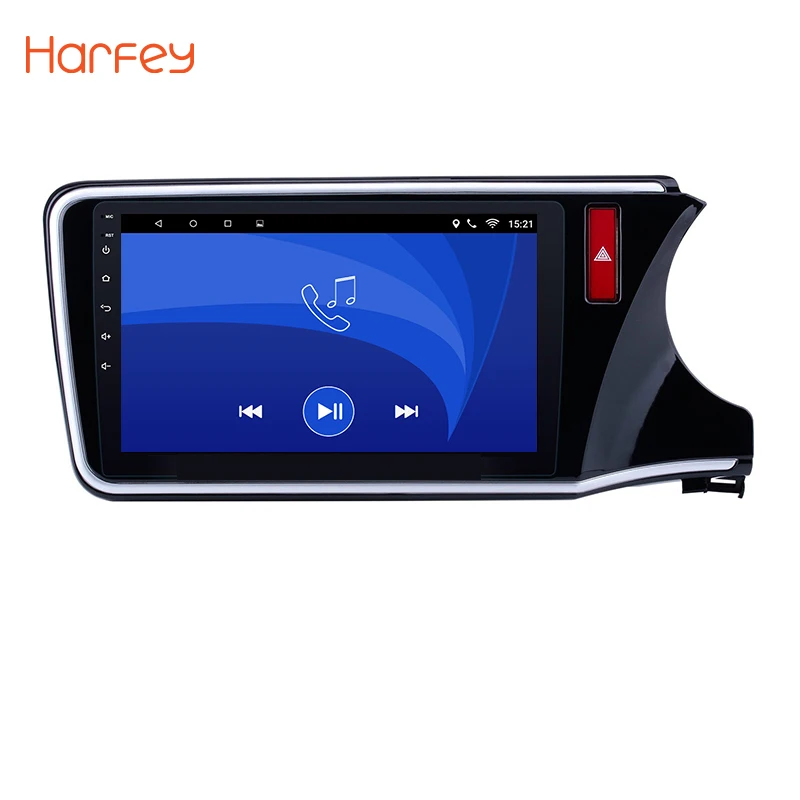 

Harfey 10.1" Android 8.1 Car Head Unit Radio Player GPS Navigation For HONDA CITY RHD 2014 2015 2016 2017 with Bluetooth wifi