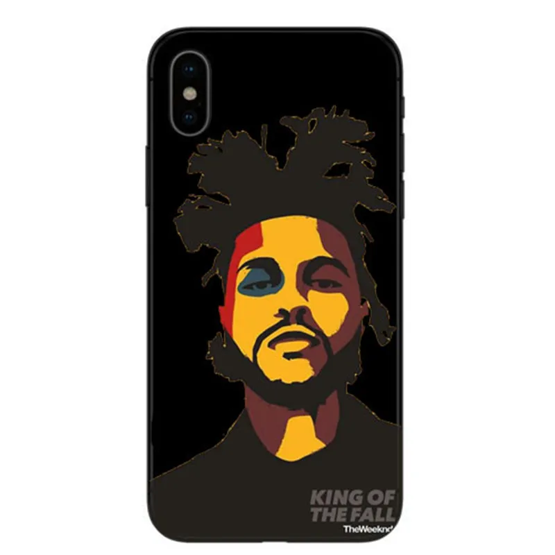 J COLE The Weeknd Starboy Pop Cantor Мягкий Силиконовый ТПУ чехол для телефона чехол для iPhone Da X 8 alem de 7 plus 6 5 XR 11 - Цвет: TPU