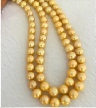 

NEW C harming AAA 10-11mm pearl necklace 36" 50"