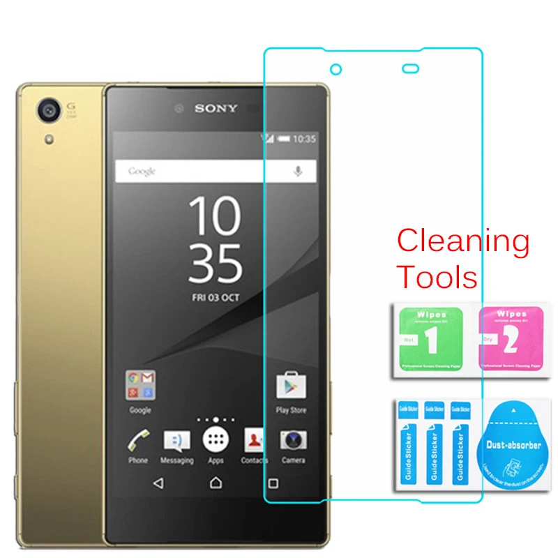 Для Sony Xperia Z5 Premium двойная защитная пленка из закаленного стекла 0 26 мм 2 5 9h на E6833 E6853