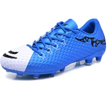 Boys Soccer Shoes Long Spikes Outdoor Lawn Kids Sneakers Cleats Turf Football Shoes Sports Children Trainers Shoes Foot Students Boys Soccer Shoes Long Spikes Outdoor Lawn Kids Sneakers Cleats Turf Football Shoes Sports Children Trainers Shoes Foot Students