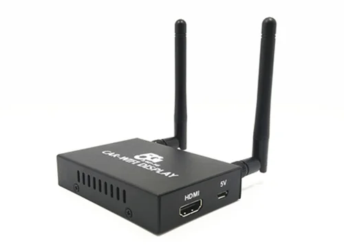 PTV550 RTD1185 5,8G/2,4G Автомобильный WiFi Дисплей MirrorBox AirplayMiracast DLNA 1080P для HDTV 5 V/12 V Wifi Автомобильный медиаплеер AV/HDM/USB