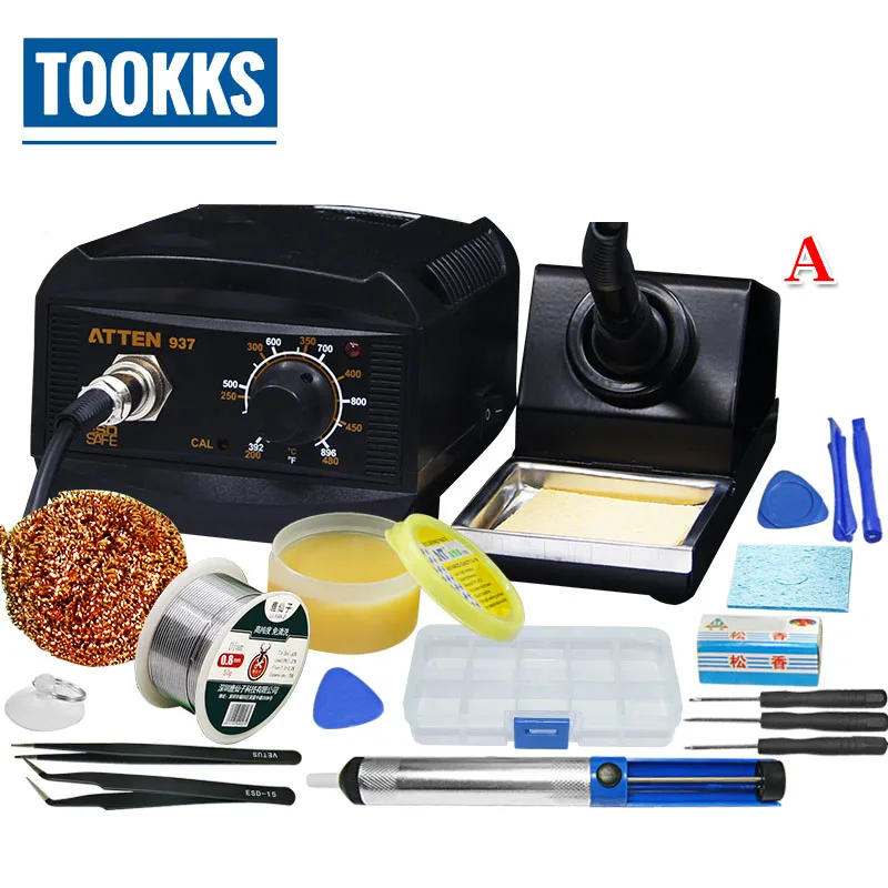 ATTEN 937 High Precision Constant Temperature Soldering Station Iron