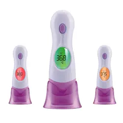 Инфракрасный термометр младенца цифровой ЖК-дисплей электронные Термометры лбу уха дети лихорадка здравоохранения Бесконтактный