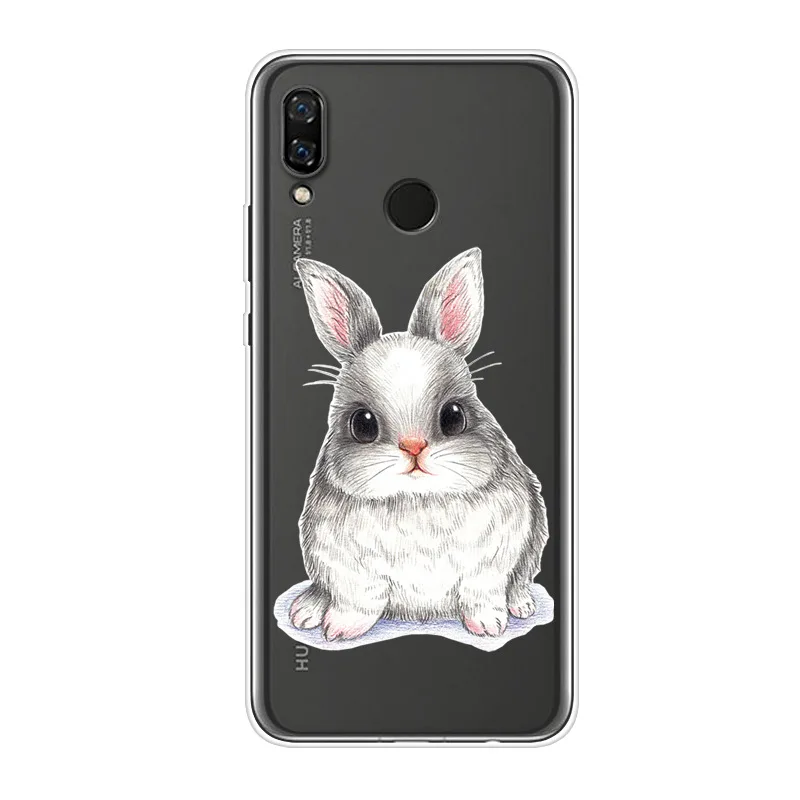 Ультра тонкий силикон для huawei Nova 4 3 3i 2 S Plus чехол с покрытием из термополиуретана
