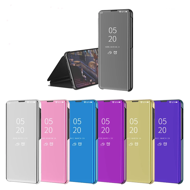 MORINBO Clear View color cover phone case Pixel 3A XL Mirror Flip Google 3XL 3 smart sleep |