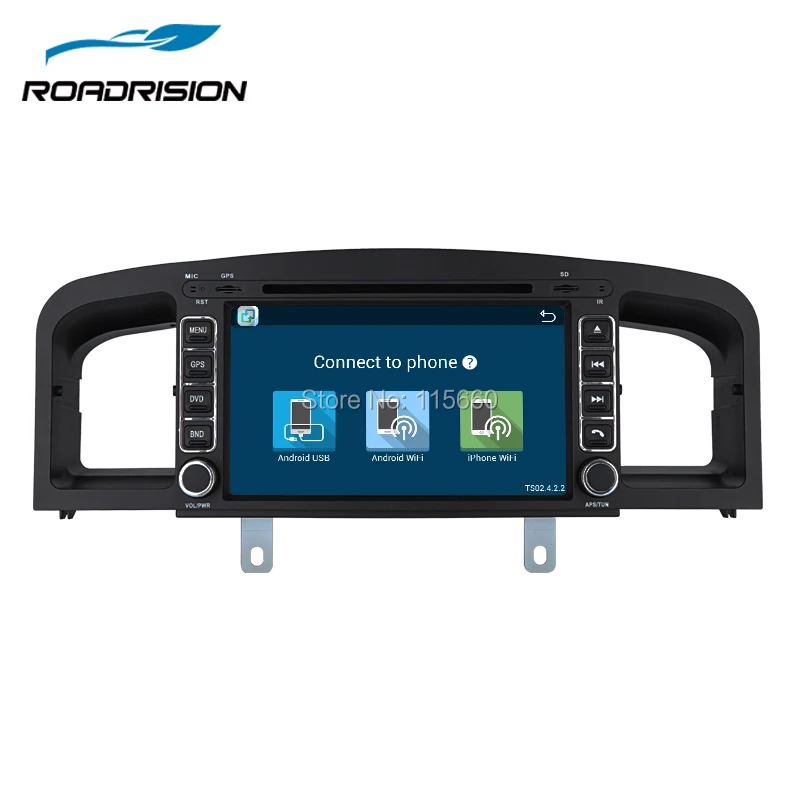 RoadRision Android 6 0 четырехъядерный Автомобильный CD Авторадио головное устройство