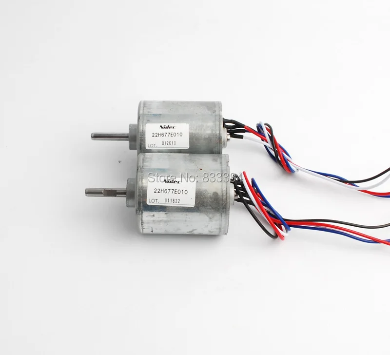 

HIGH EFFECIENCY!! 2PCS Nidec 3 phase brushless motor driver 6-10V dc for diy electrodrill