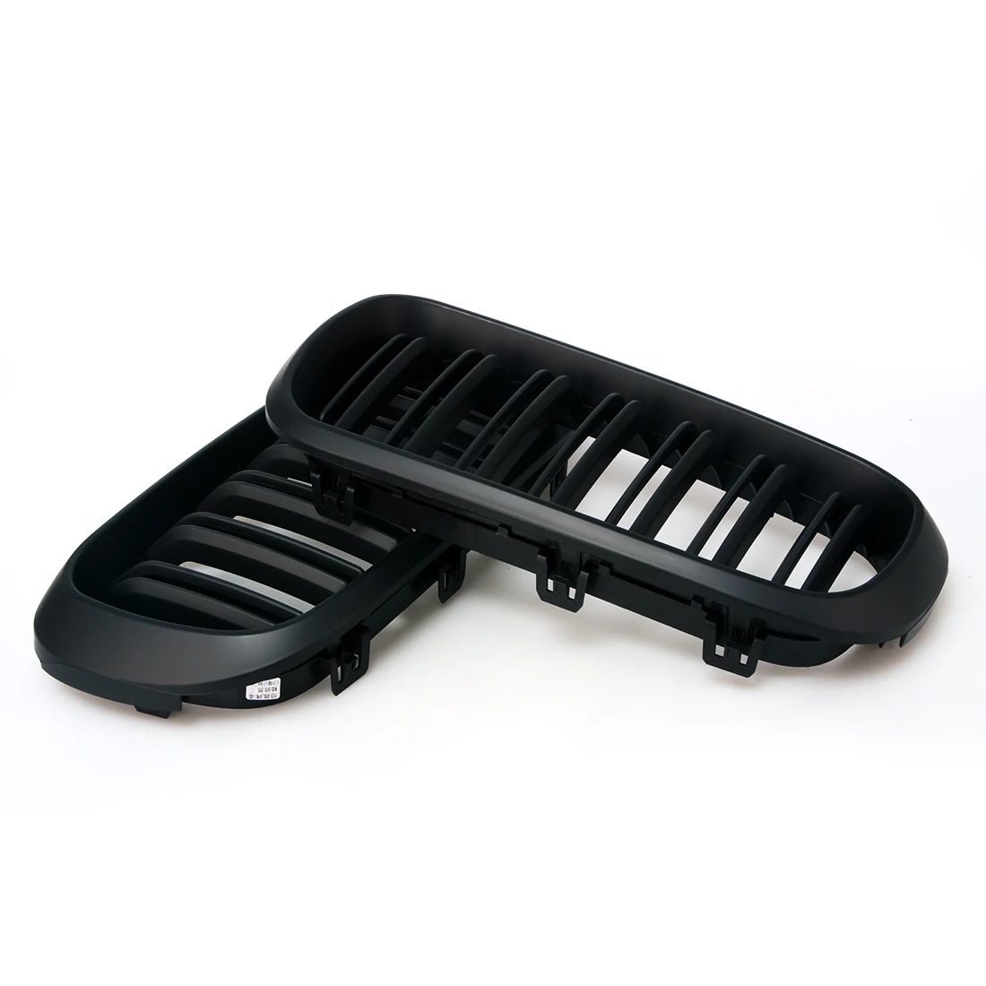 

Matte Black Front Kidney Grille Grill For BMW F15 X5 / F16 X6 2014 2015 2016 Car Dual Grills Cover Car-styling 2pcs