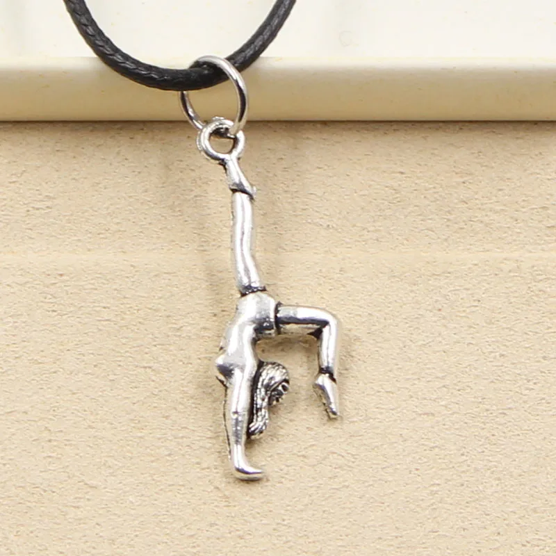 New Durable Black Faux Leather gymnastics sporter Cord