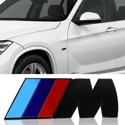 1 шт для BMW M3 M5 X1 X3 X5 X6 E46 E39 E36 E60 высокого качества стайлинга автомобилей из металла Стикеры м спортивный автомобиль стикеры декоративные для