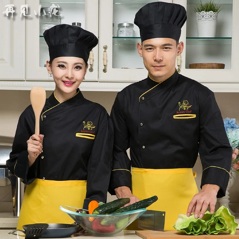 HotelChefWearLongSleevedResturantKitchenChefUniformBread