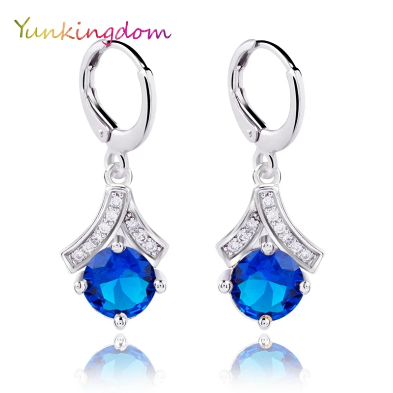 Yunkingdom классические модные милые маленькие Висячие серьги для женщин и девушек